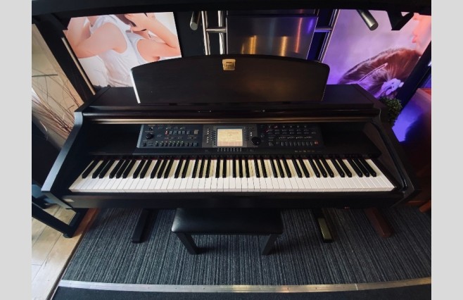 Used Yamaha CVP205 Rosewood Digital Piano Complete Package - Image 1